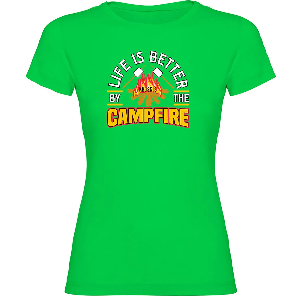 

Футболка с коротким рукавом Kruskis Better By The Campfire, зеленый