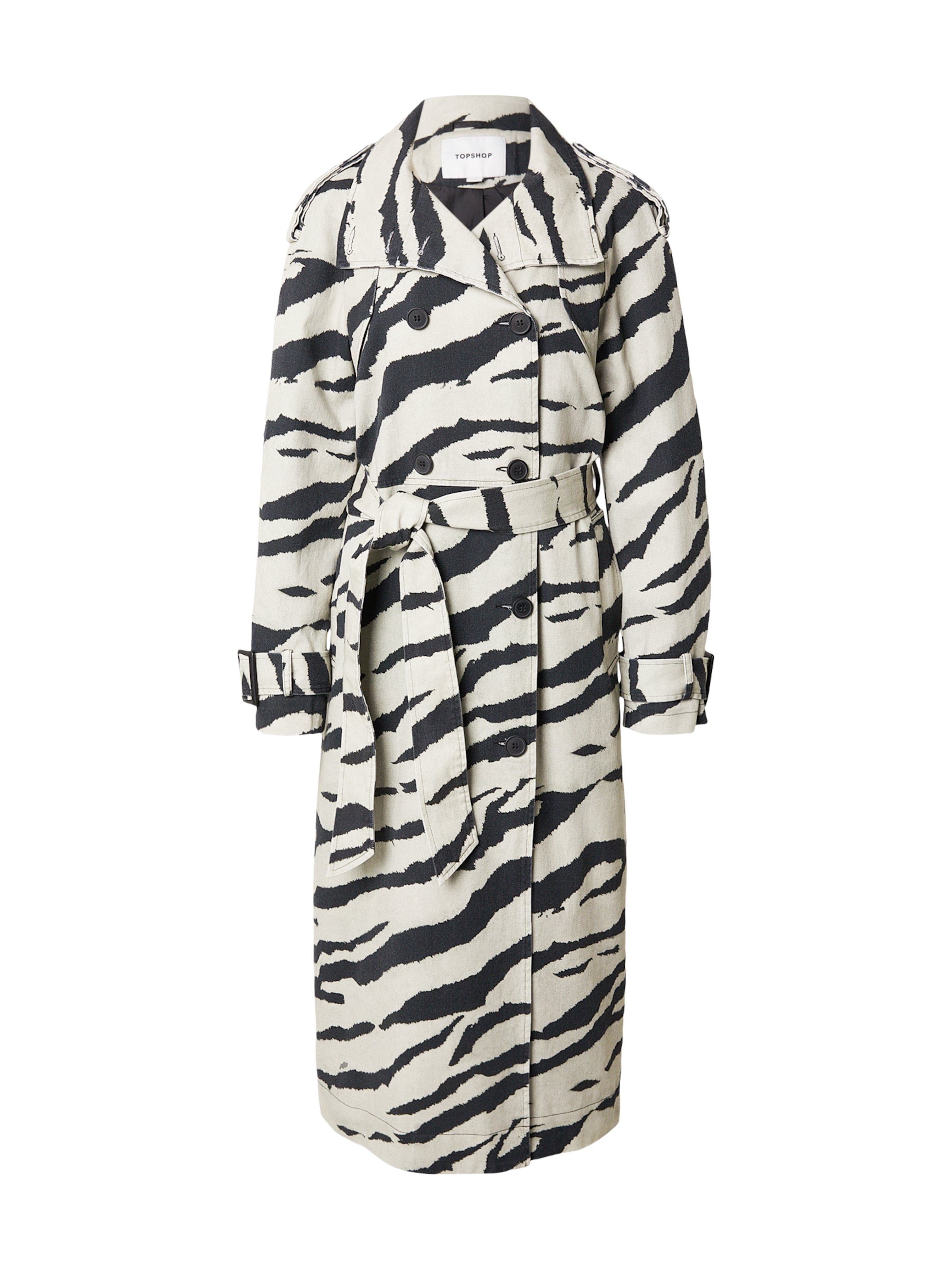 

TOPSHOP Демисезонное пальто 'Selina' в черном цвете