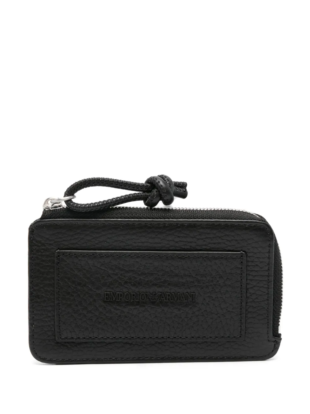 

Кошелек с логотипом EMPORIO ARMANI, черный