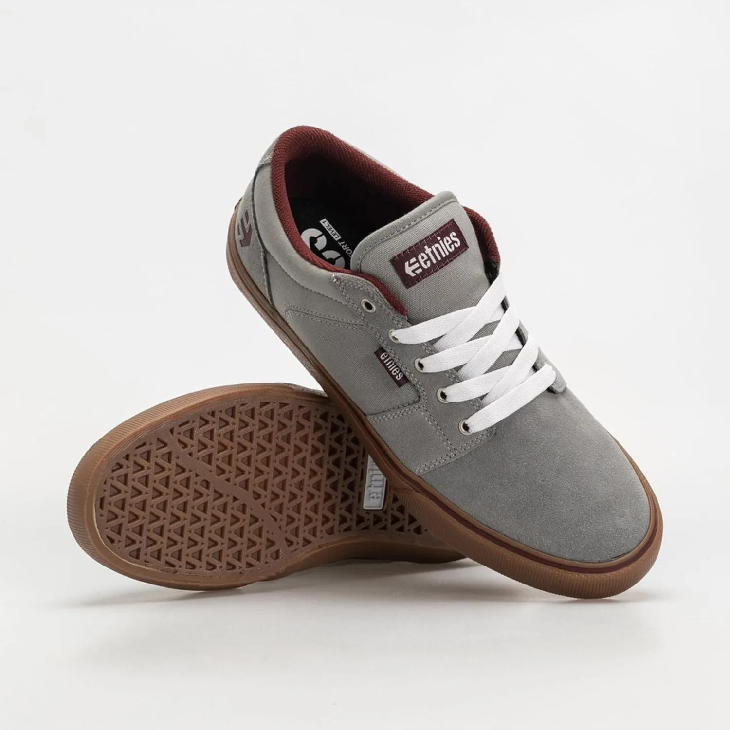 Мужские кроссовки Etnies Barge LS, черные, в стиле стритвеар — фото 2