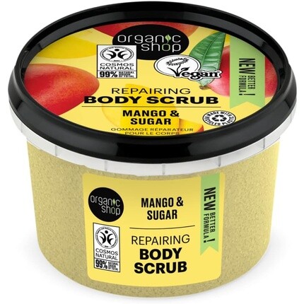 

Скраб для тела с кенийским манго, 250 мл, Organic Shop