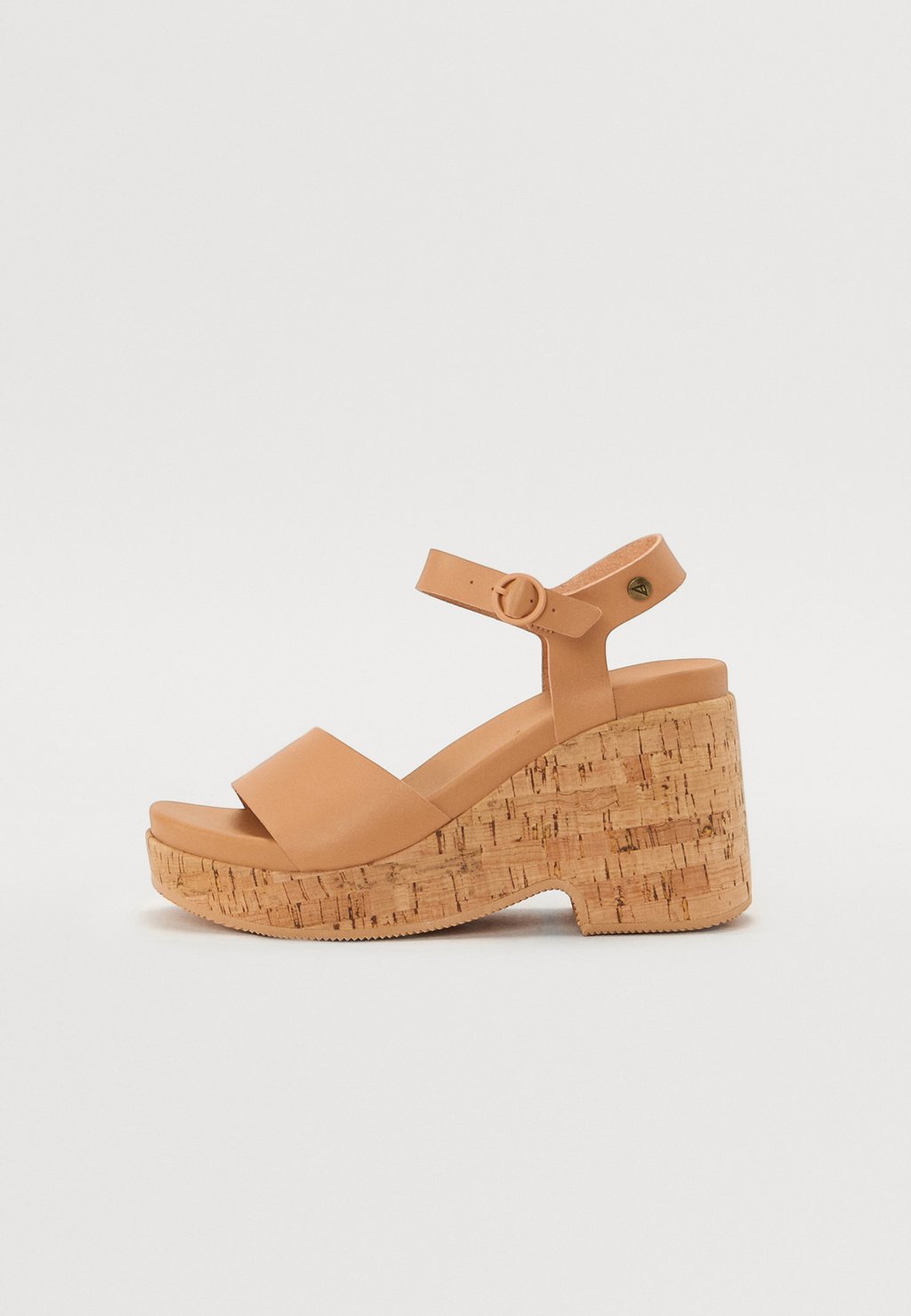 Босоножки на танкетке SUNSET SAYULITA - Ankle cuff sandals Reef, коричневый
