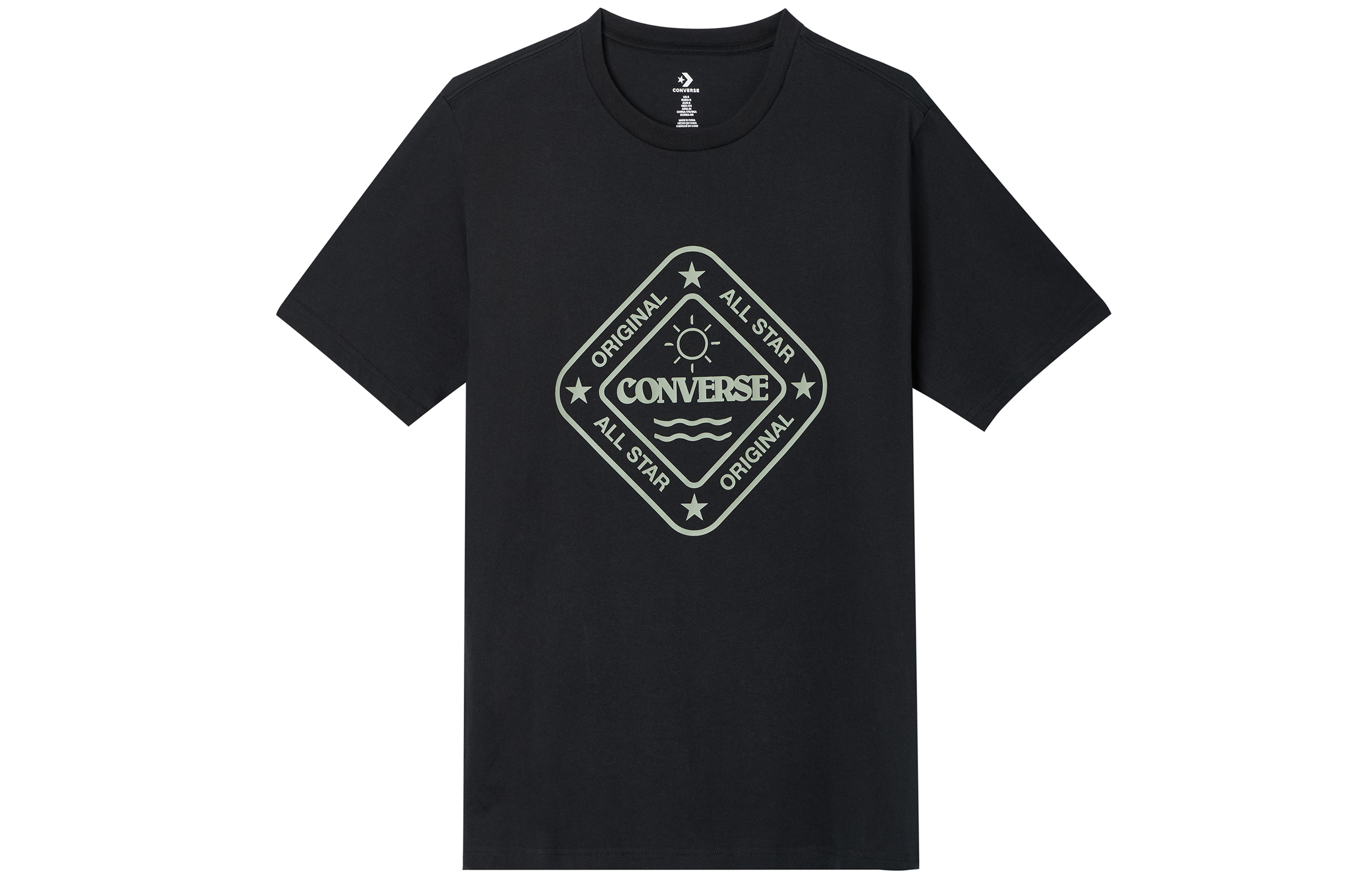 

Converse Футболка мужская, черный
