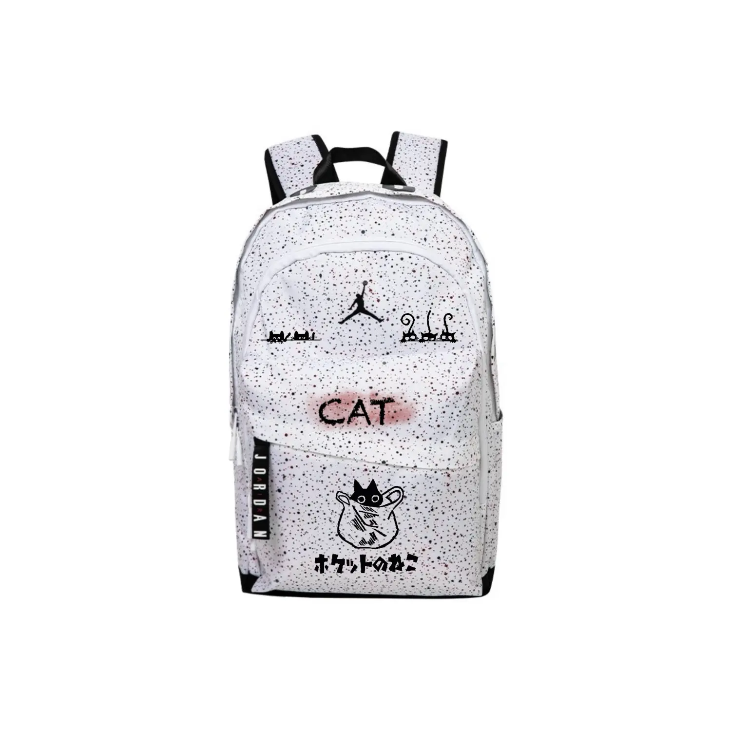 

Jordan Большой унисекс рюкзак из полиэстера белого цвета, White