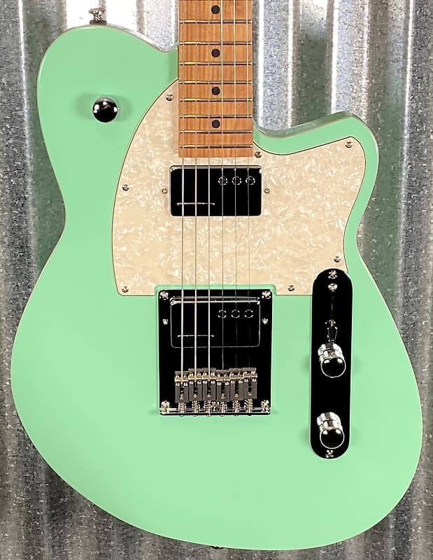 

Электрогитара Reverend Guitars Crosscut Oceanside Green Guitar #9839