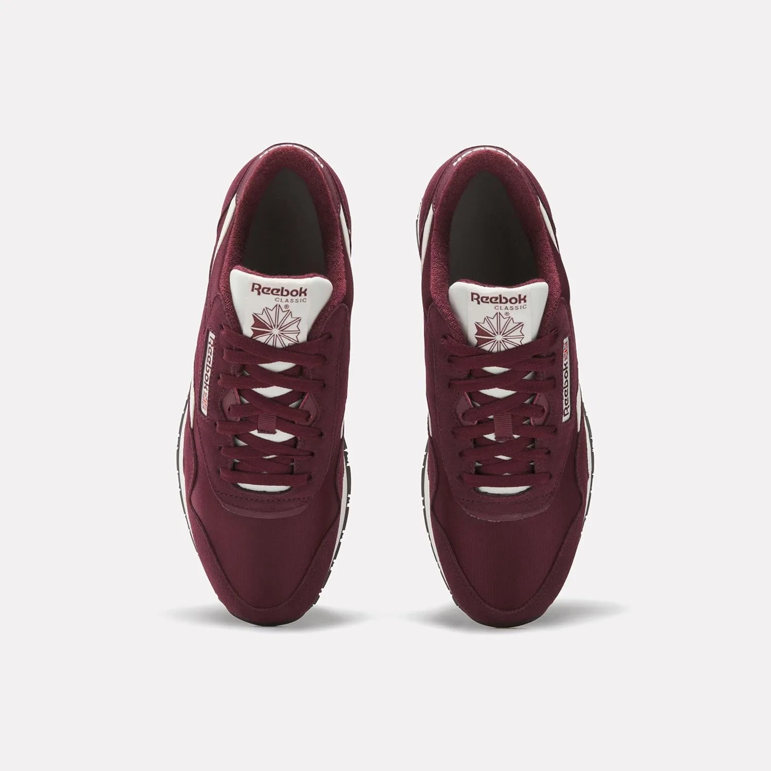 Кроссовки мужские Reebok, цвет Black Cherry Chalk — фото 4
