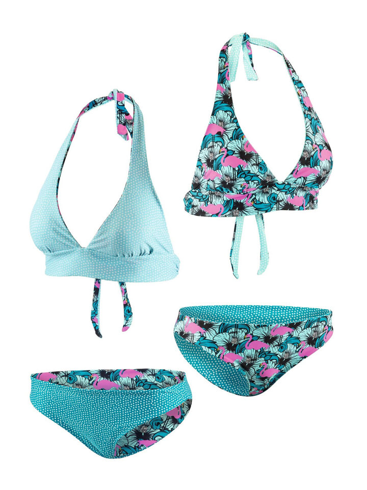 

Комплект бикини BECO the world of aquasports Flamingo Eden, цвет türkis-pink