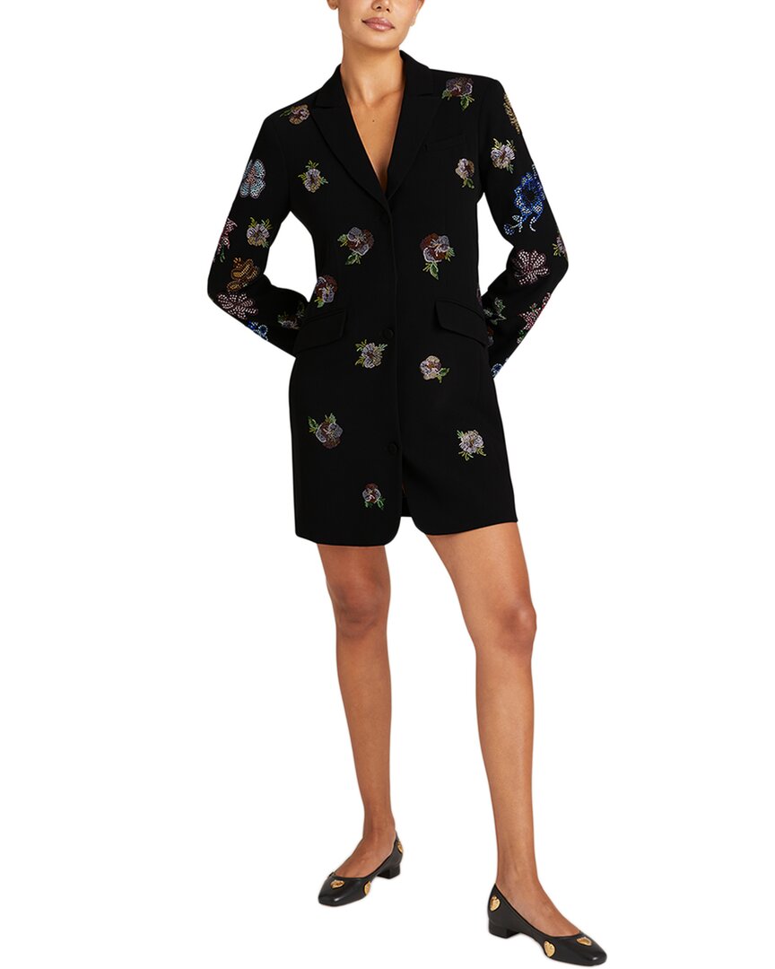 

Платье Cinq à Sept Heatset Pansy Garden Joel, черный