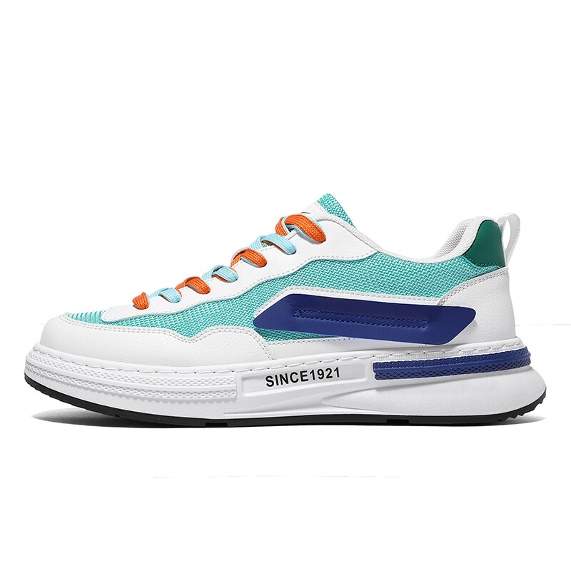 

Кроссовки мужские Lifestyle Shoes Men Low-Top Double Star 88, белый/зеленый