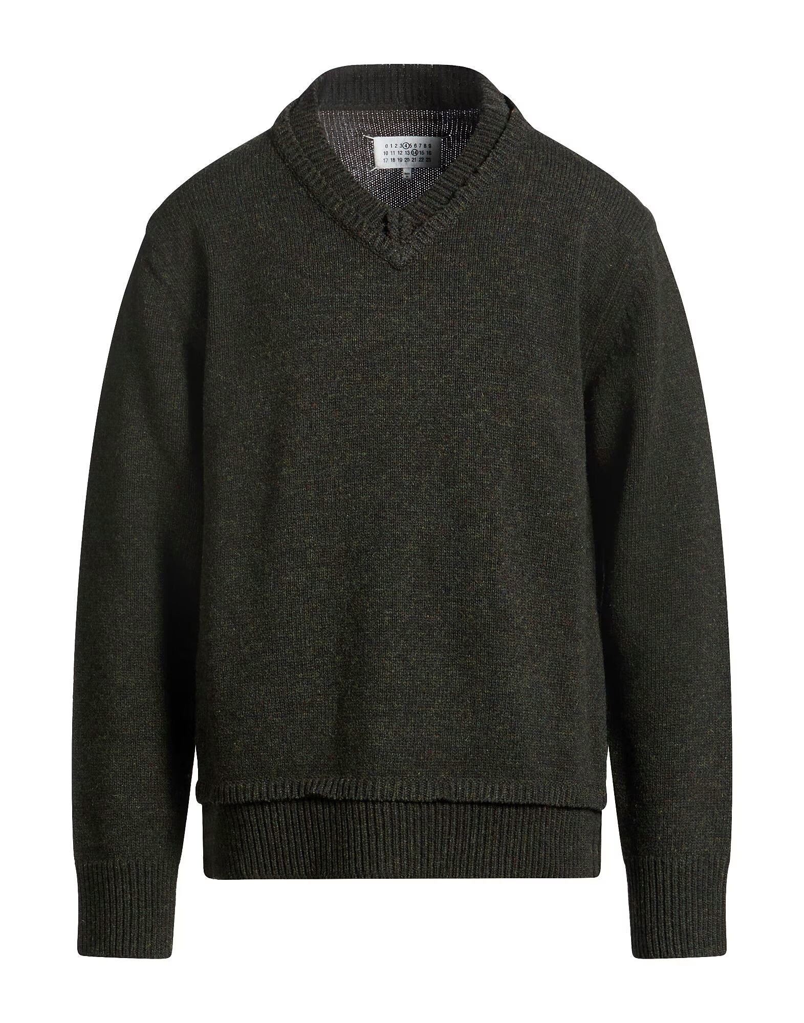 

Свитер Maison Margiela, темно-зеленый