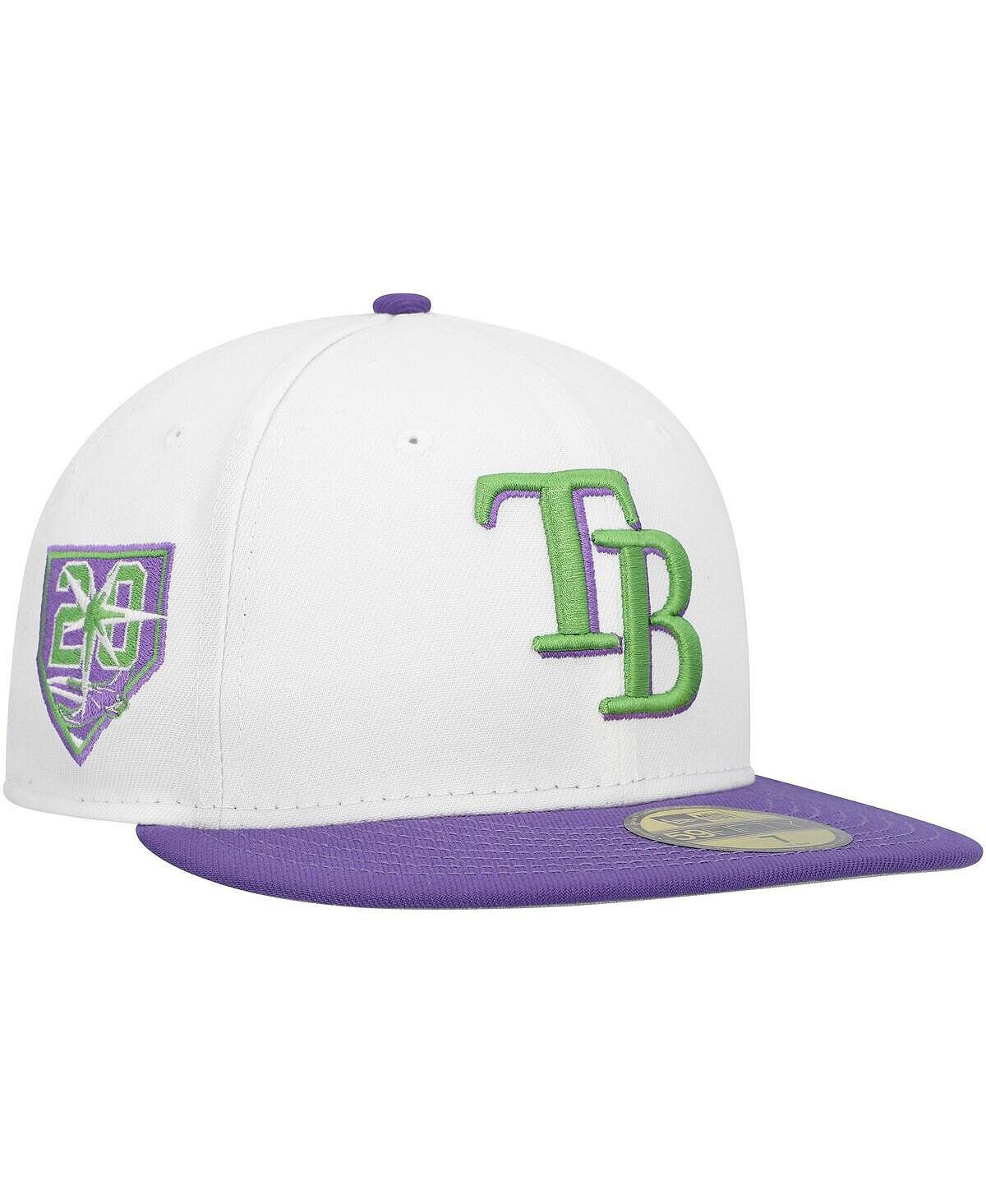

Мужская белая приталенная шляпа Tampa Bay Rays 59FIFTY New Era