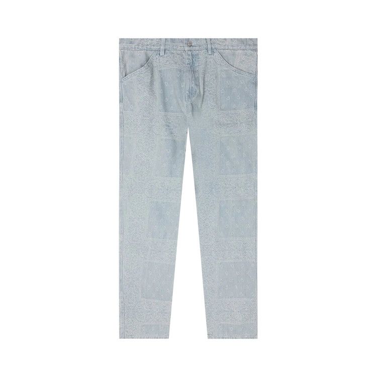 

Брюки Pleasures Merit Denim Work Pant, Light Blue