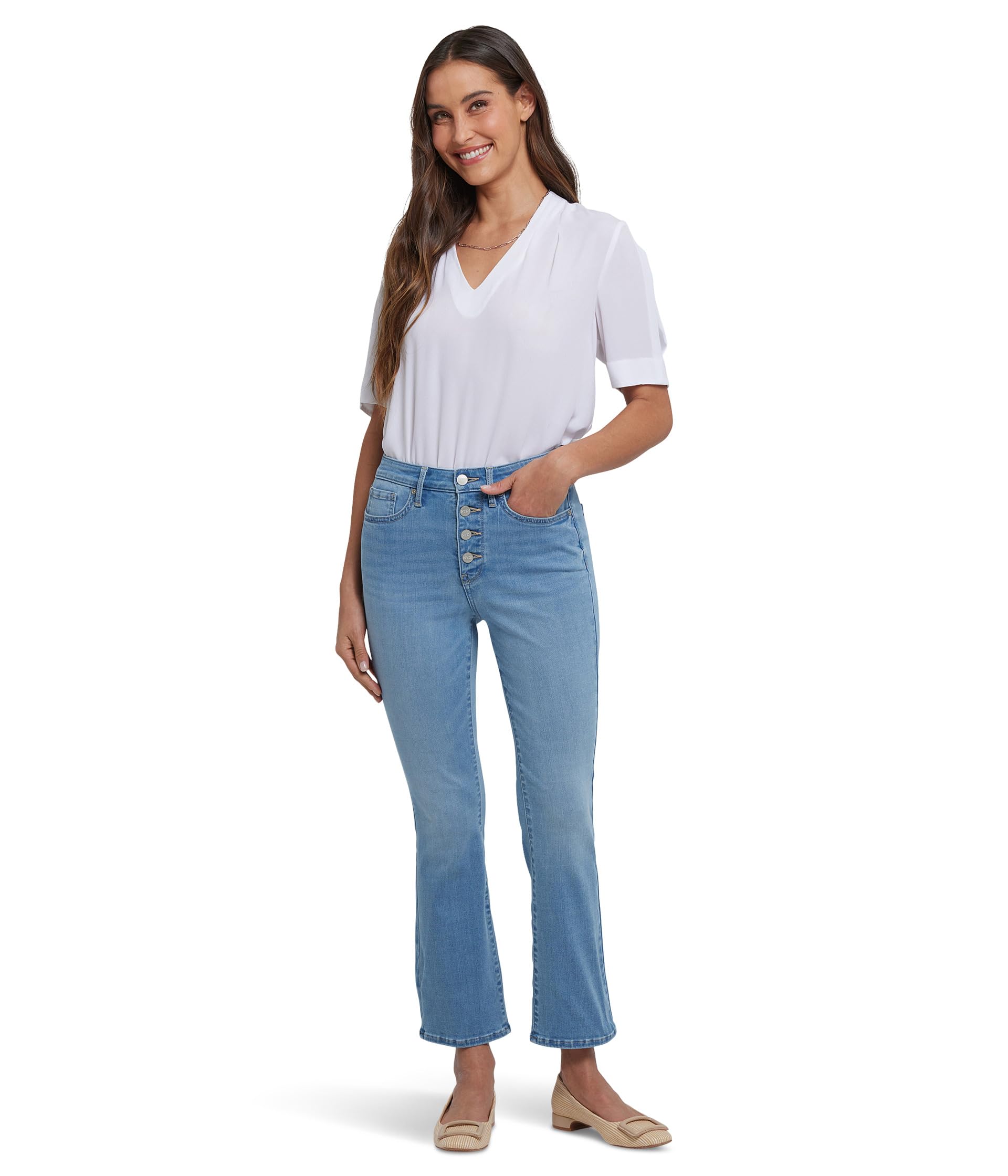 

Джинсы NYDJ Billie Mini Bootcut Ankle Jean In Salamanca Sun, Salamanca Sun