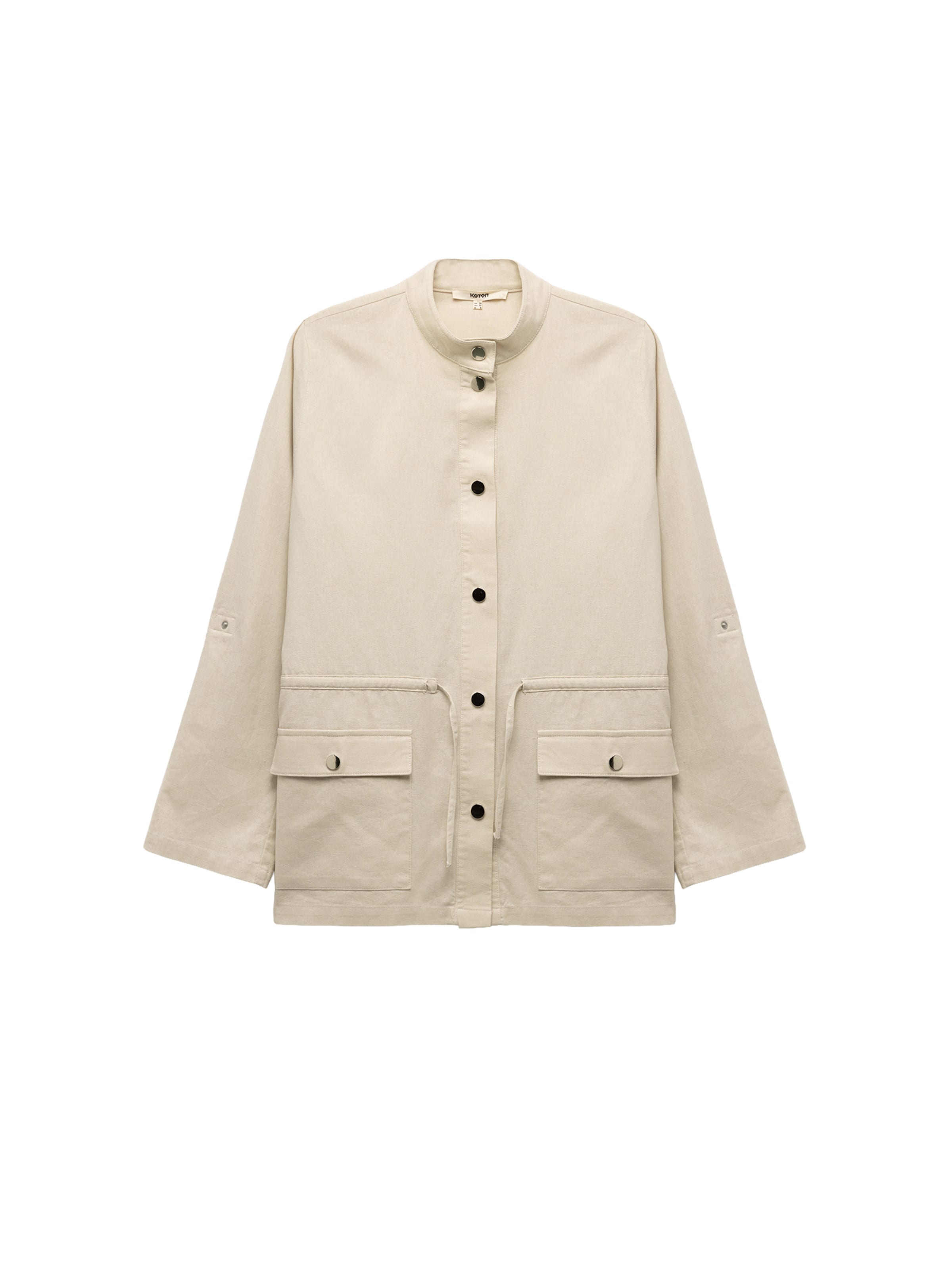 

Koton Куртка для межсезонья в бежевом цвете