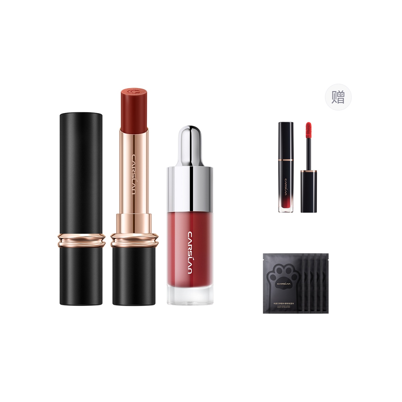 

Fog Kiss Lipstick Lipsticks Soft Matte Easy to Blend Natural Complexion Carslan