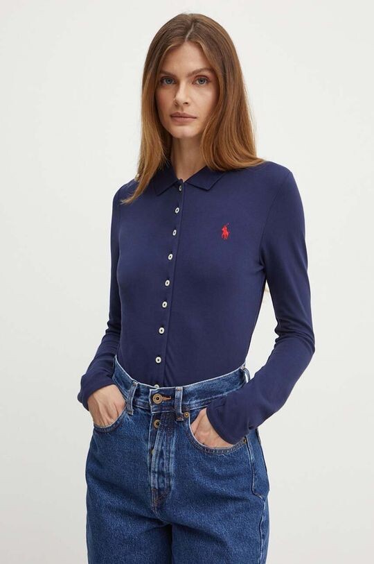 

Рубашка Polo Ralph Lauren, темно-синий