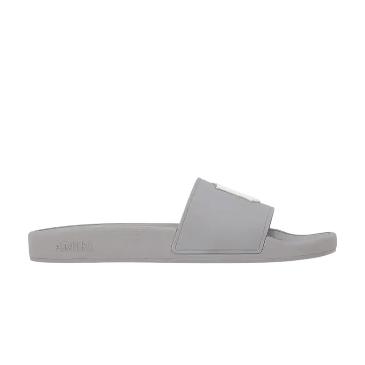 Шлепанцы для бассейна Amiri MA Pool Slide, серый