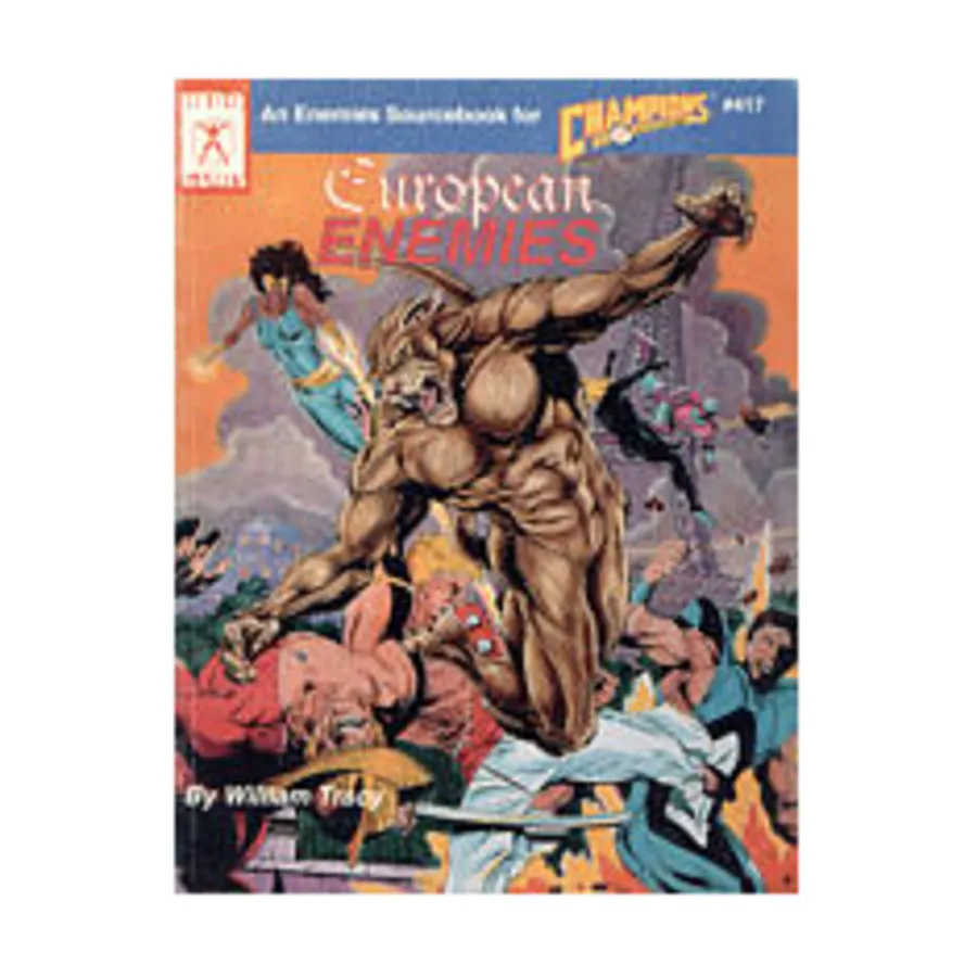 

European Enemies, Hero System & Champions (4th Edition), мягкая обложка