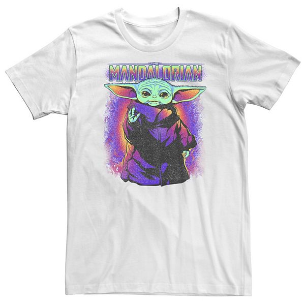 

Мужская футболка Star Wars The Child с градиентным портретом Licensed Character