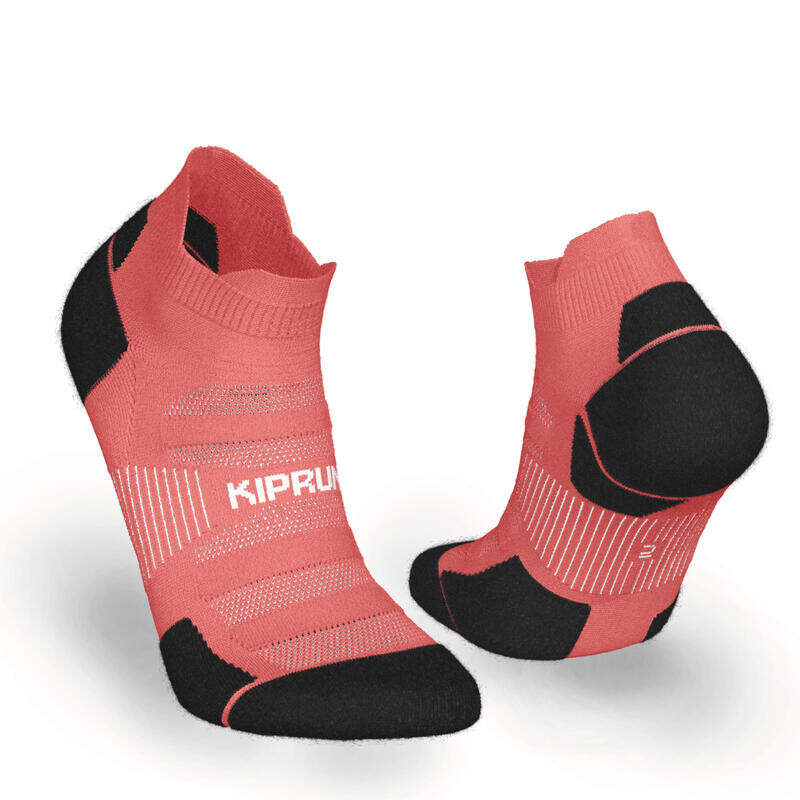 

Носки для бега Invisible тонкие Run 900 розовые KIPRUN, цвет orange