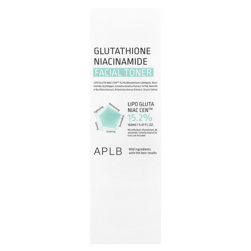 Тоник Aplb — Glutathione Niacinamide, Facial Toner, 160 мл — фото 2