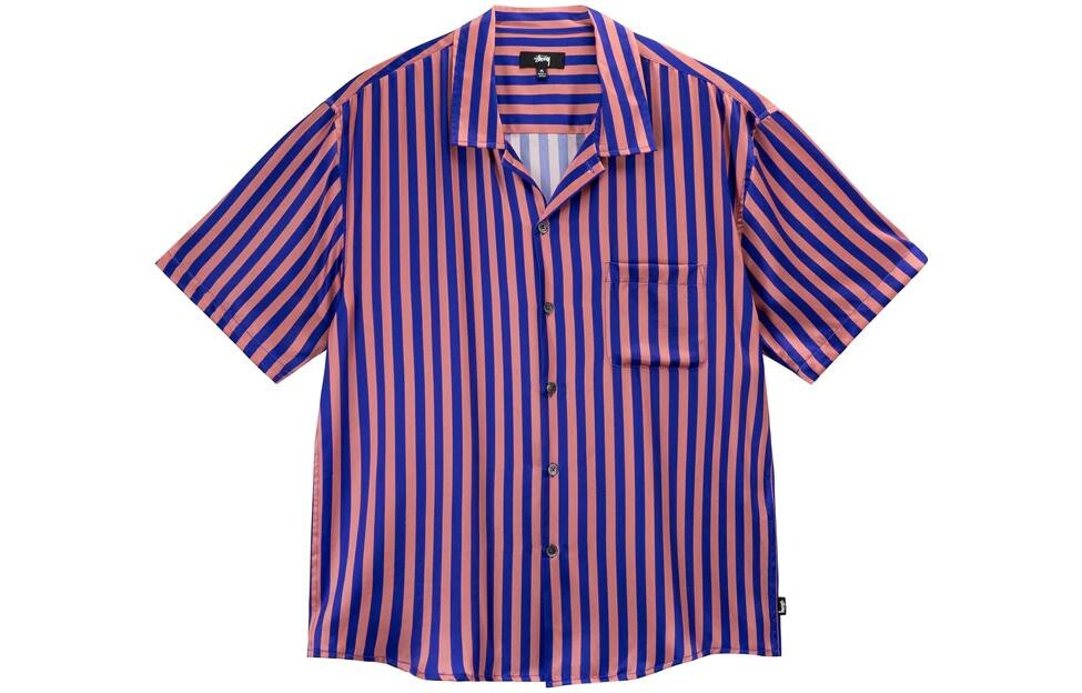 

Рубашка унисекс Stussy, фиолетовый