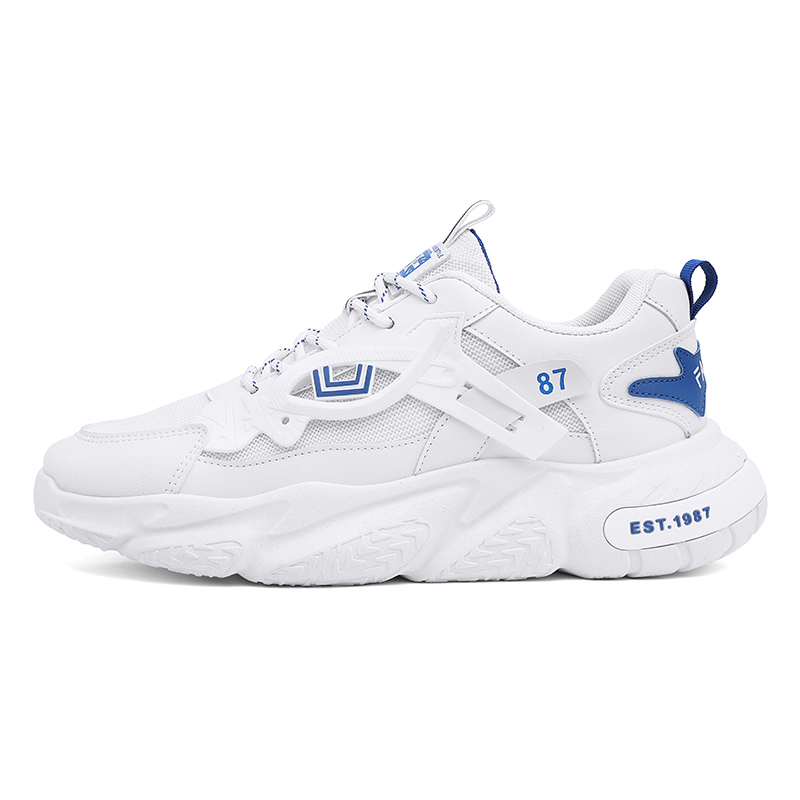 

Низкие повседневные туфли мужские Bull charm, White Blue