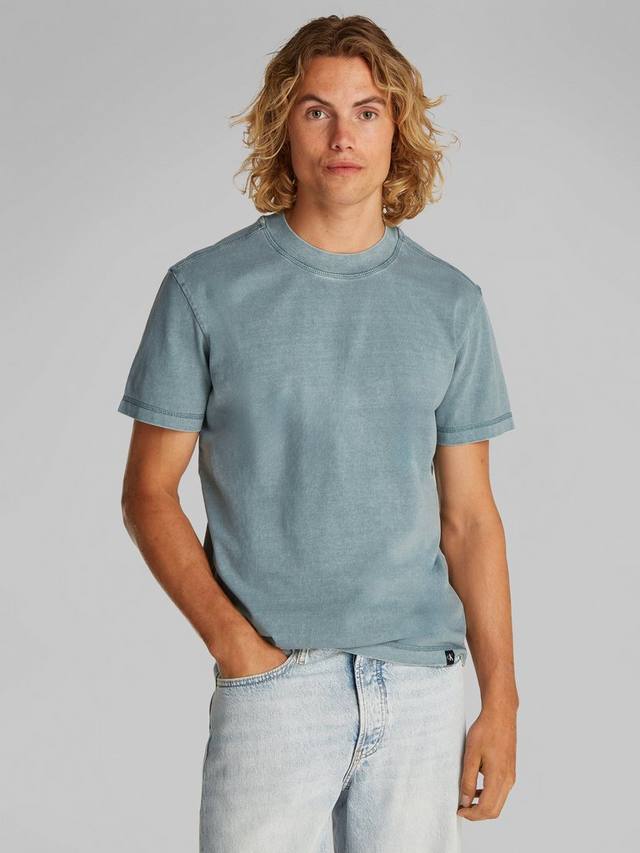 

Хлопчатобумажная одежда обычного покроя с коротким рукавом Calvin Klein, цвет Trooper