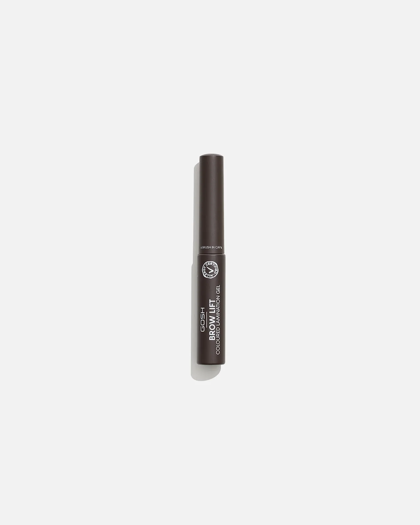 Гель для бровей, подтяжка бровей Gosh Copenhagen, 2 - dark brown, 6 мл