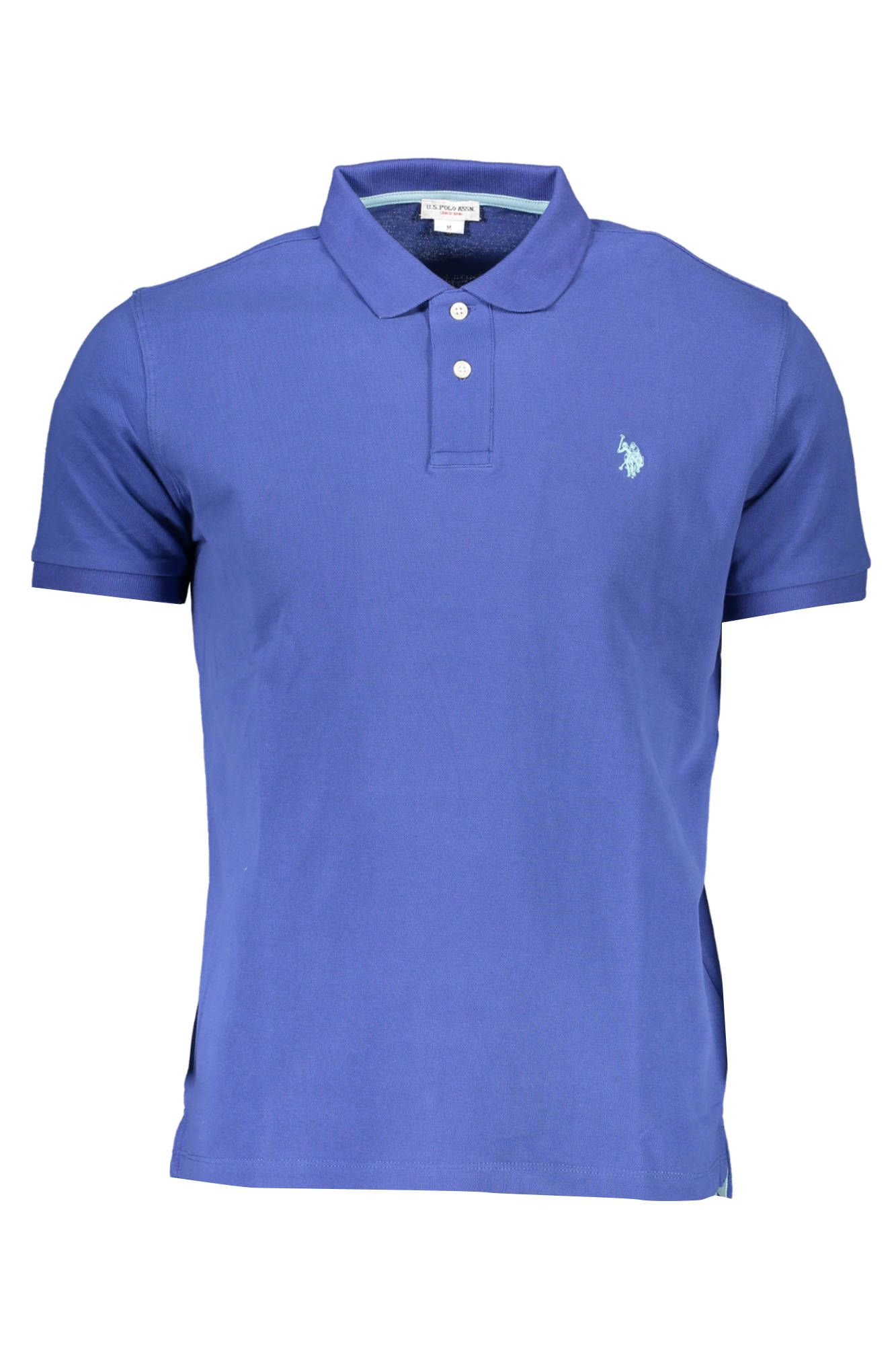 

Синяя хлопковая мужская рубашка поло U.S. Polo Assn.