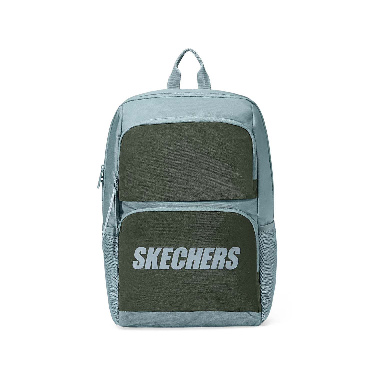 

Серо-зеленый рюкзак из ткани Unisex Skechers