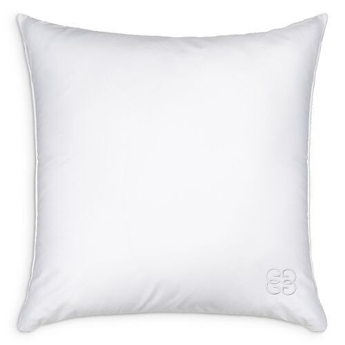 

Европейская подушка из смеси шелка 50/50, 26 x 26 дюймов Gingerlily, цвет White