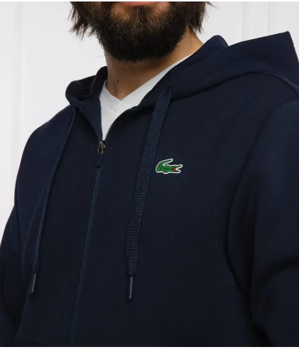 Толстовка regular fit Lacoste, темно-синий — фото 4