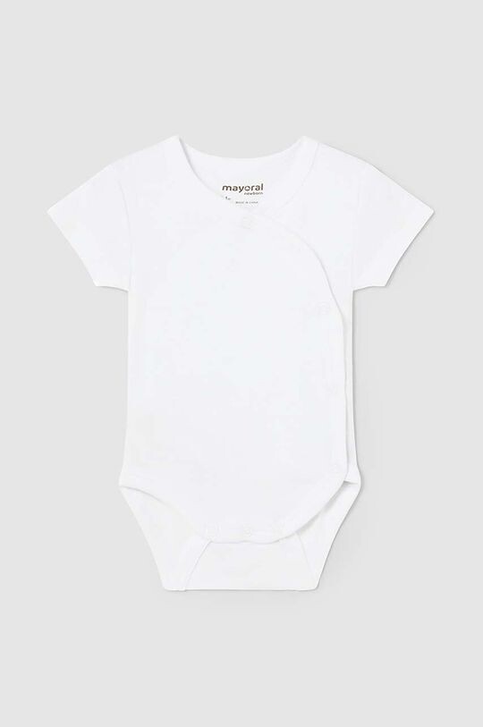 

Хлопковое детское боди Mayoral Newborn, белый