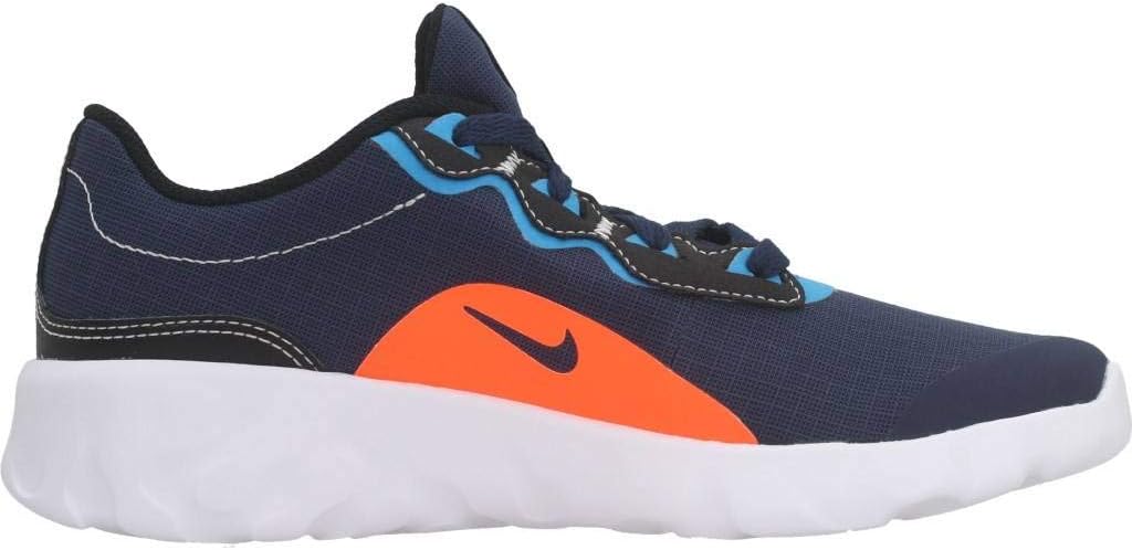 Кроссовки Nike Unisex-Child Explore Strada Grade School Sneaker, Midnight Navy Hyper Crimson — фото 4