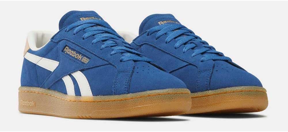 Кроссовки Reebok Unisex Adult Club C Grounds, синий — фото 3
