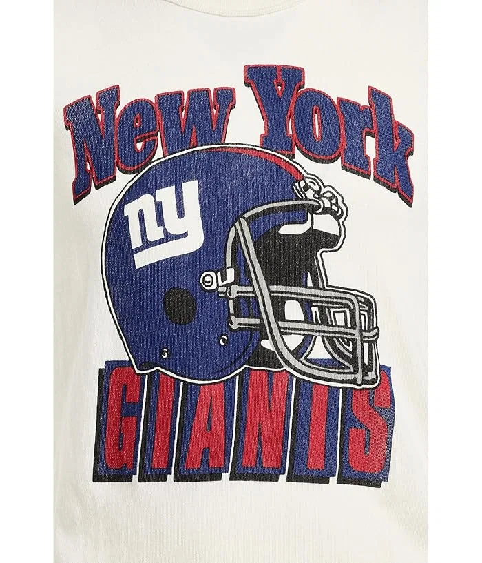 Футболка с принтом New York Giants NFL Junk Food Clothing Kids, Licorice — фото 3