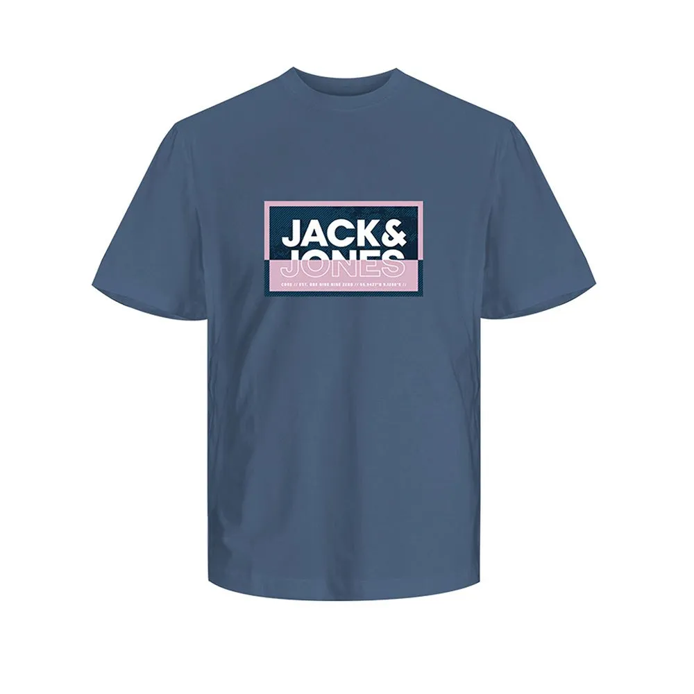 

Футболка Jack & Jones Logan Summer Print, синий