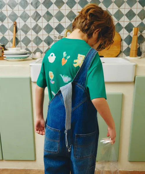 Детская футболка MUSINSA STANDARD KIDS с коротким рукавом