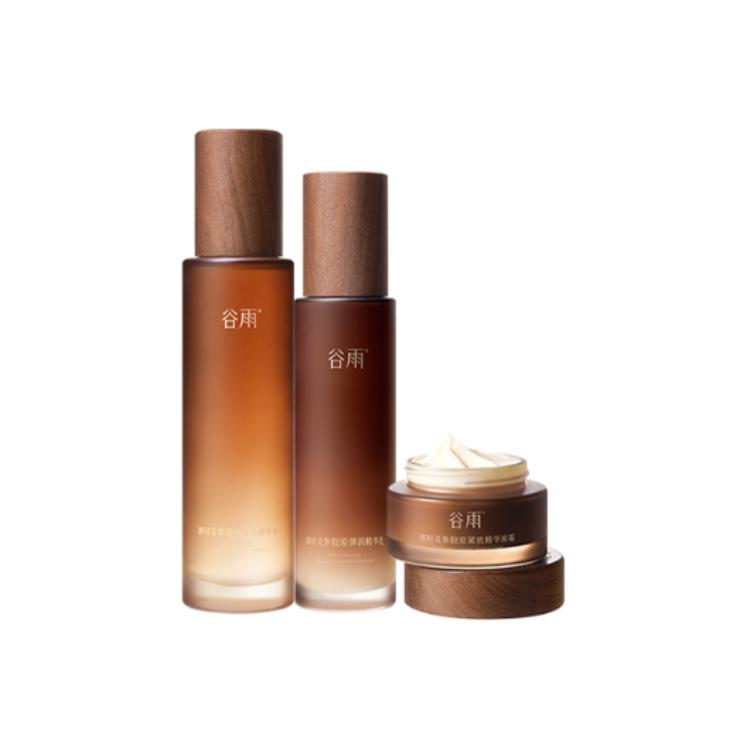 

Набор средств по уходу за кожей с кремом-эссенцией из женьшеня и коллагеном для подтяжки и разглаживания морщин Grain Rain, Water 120ml+Lotion 100ml+Cream 30g (No Free Gift)