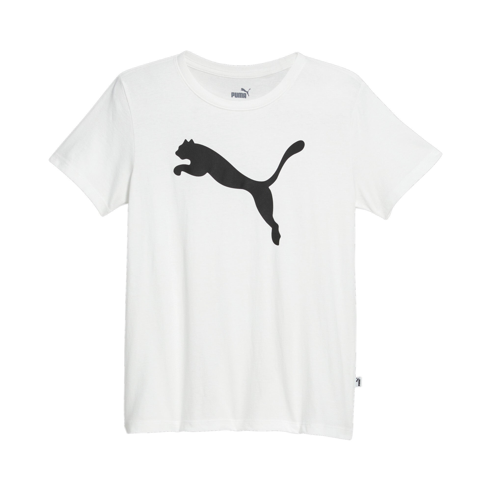 

Женская футболка PUMA Essentials Big Cat с логотипом, белый