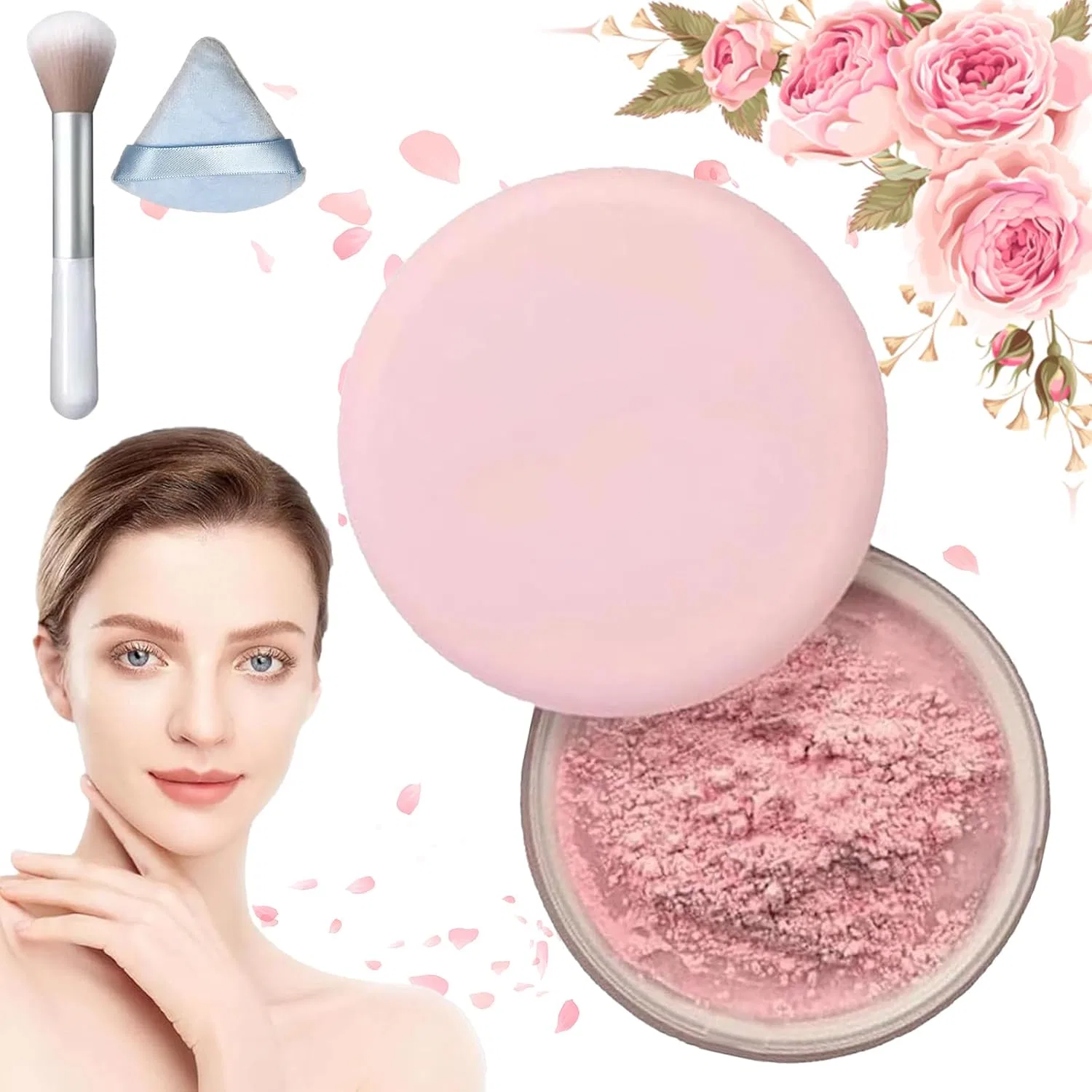 Матирующая фиксирующая пудра от Luminance Milano Oforest, 01