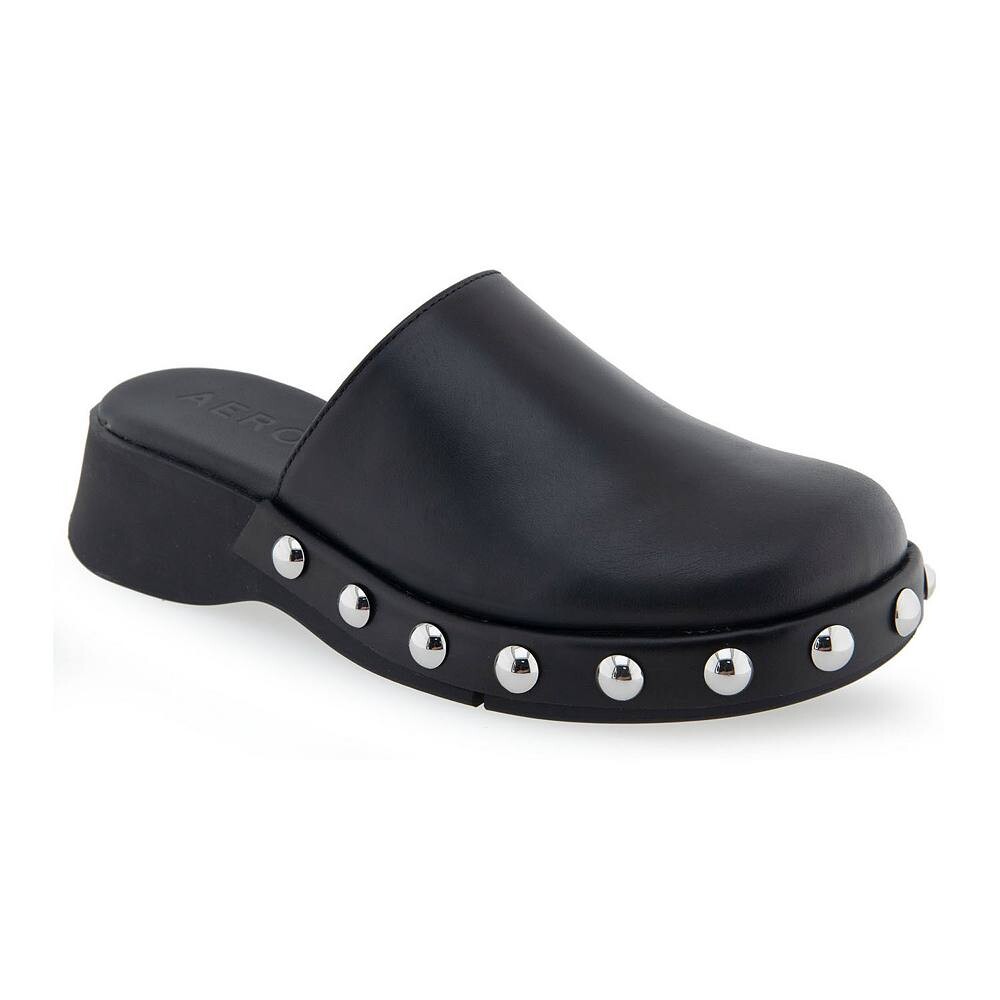 

Женские кожаные сабо Aerosoles Faye, цвет Black Leather