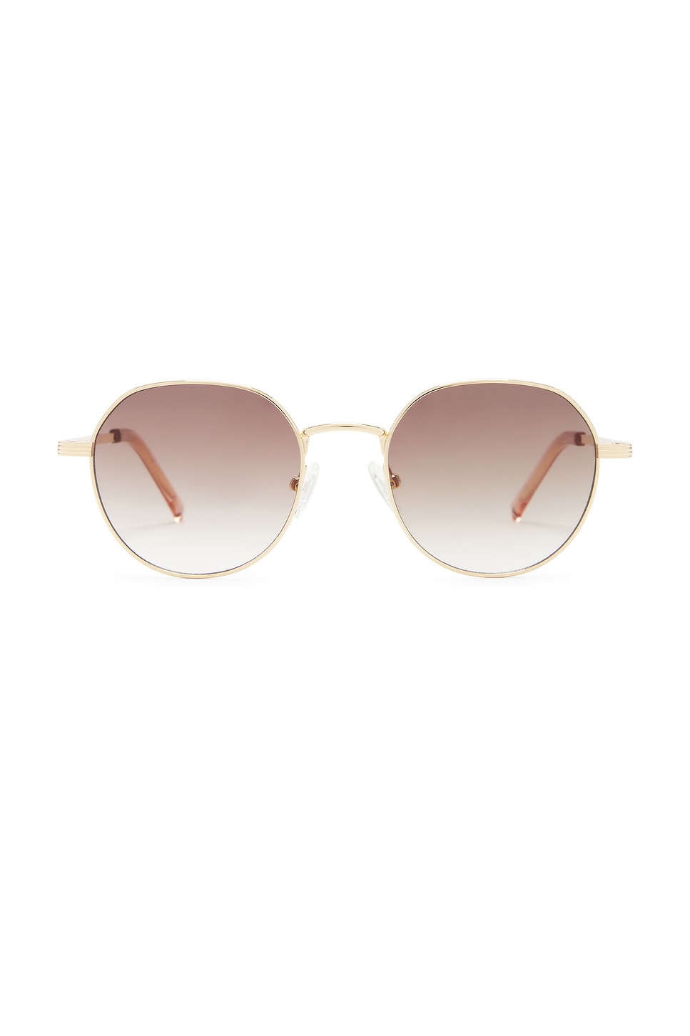 

Солнцезащитные очки Odyssey от Le Specs, bright gold & brown gradient