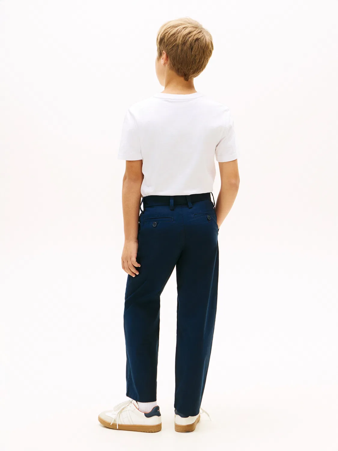 Широкие брюки - 'незаменимый элемент гардероба'. Tommy Hilfiger, Dark Blue — фото 3