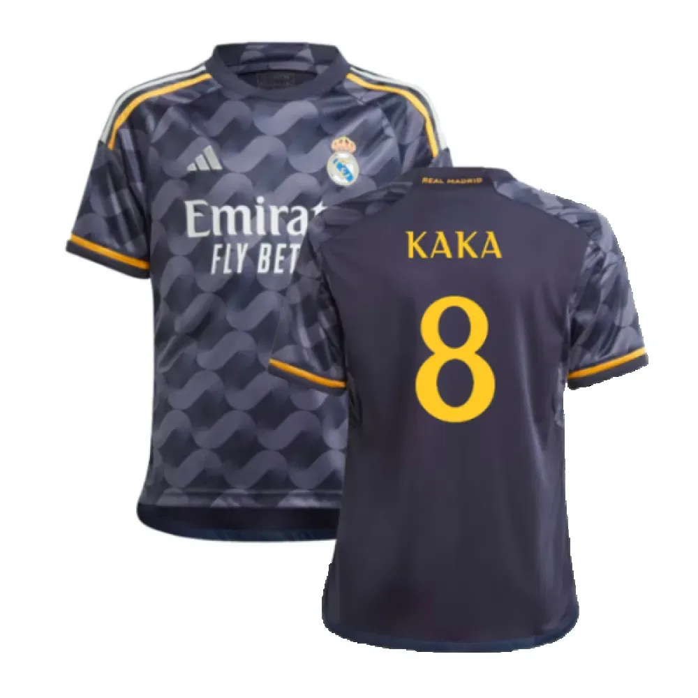 Футболка детская Real Madrid 2023-2024 выездная Кака 8, темно-синий
