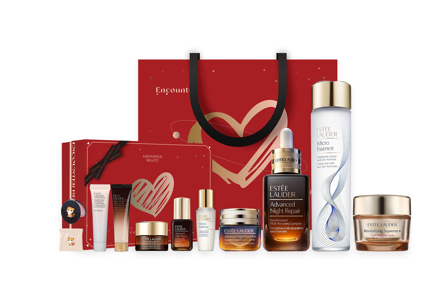 Набор для ухода за кожей Estee Lauder YSL Brand-New Luxury Moisturizing Set, 11 предметов — фото 4