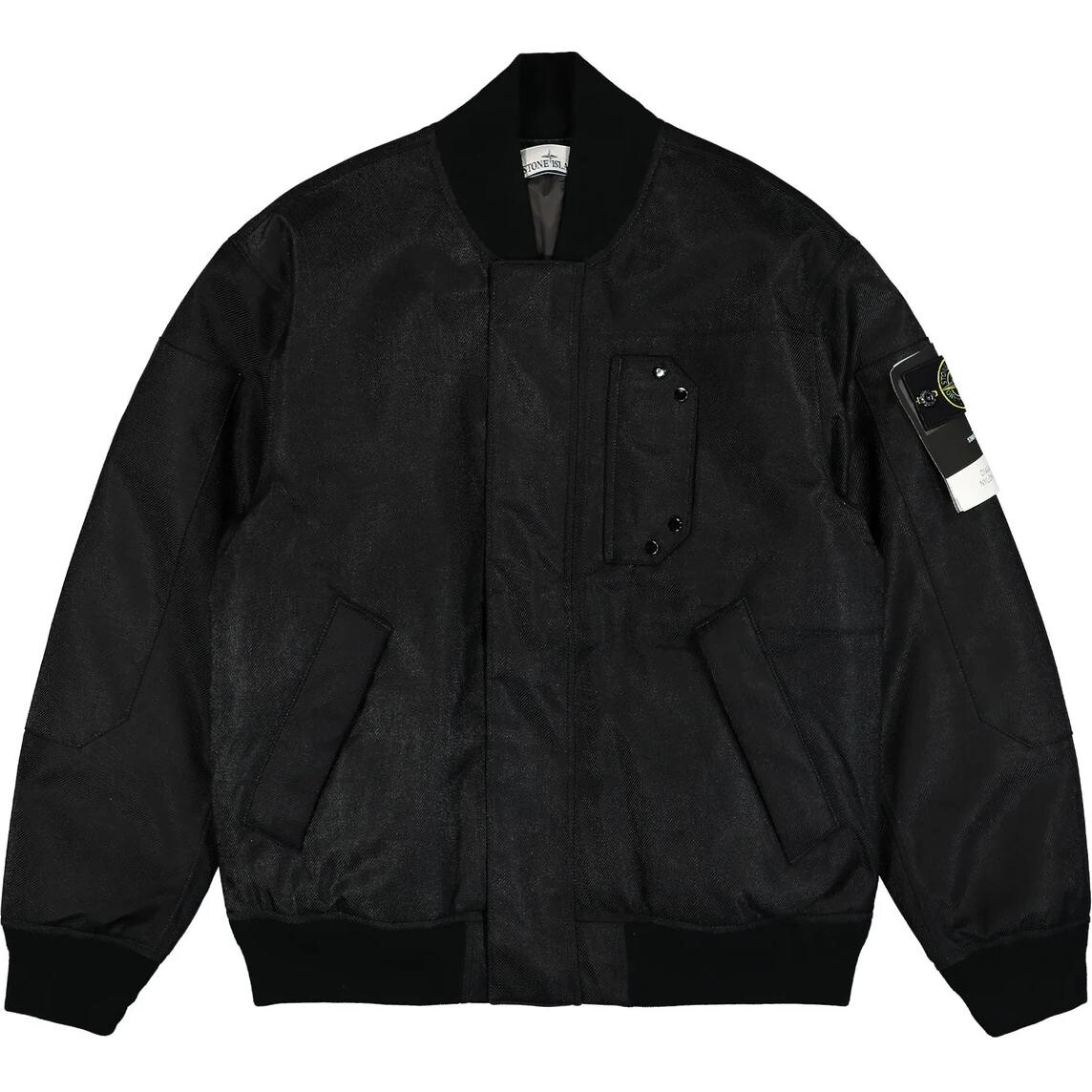

Куртка мужская черная Stone Island, черный