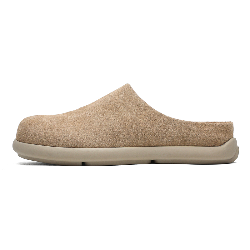 

V05 Закрытые тапочки унисекс бежевые [Женские], цвет Beige[Women's]
