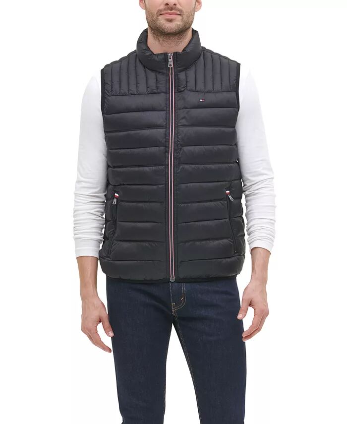 

Мужской стеганый жилет Tommy Hilfiger, черный